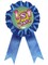 1st Place Prize Award Winner Blue Ribbon Necklace Medallion Costume Accessory